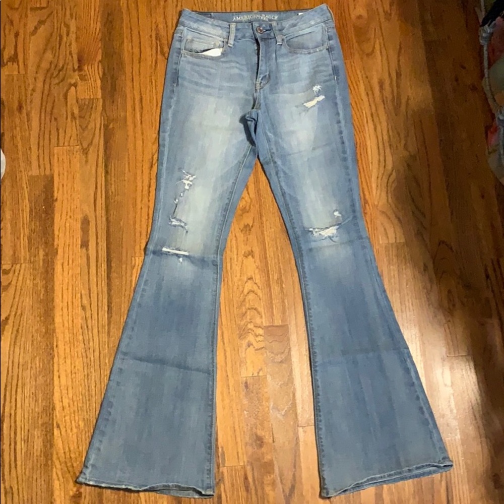 American Eagle Bell Bottom Jeans